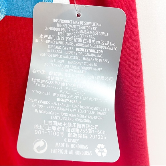 Disney Store Red Mine Mouse Tank Top - Picture 6 of 6